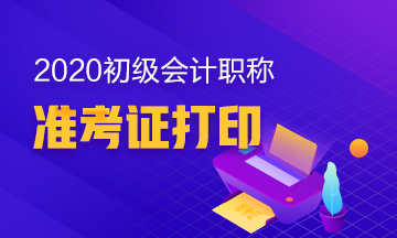 2020年湖南郴州市初级会计职称考试准考证能打印了吗？